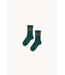 Tiny Cottons Stripes medium socks Dark green