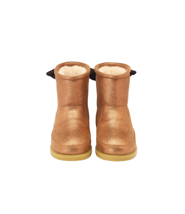 Donsje Angela Boots | Wings Bronze metallic