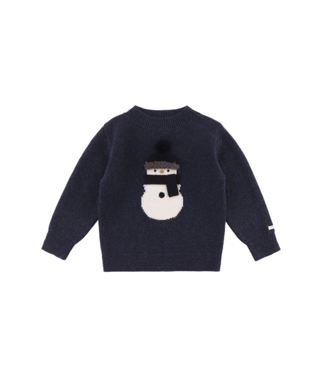 Donsje Denn Merino Wool Sweater | Snowman