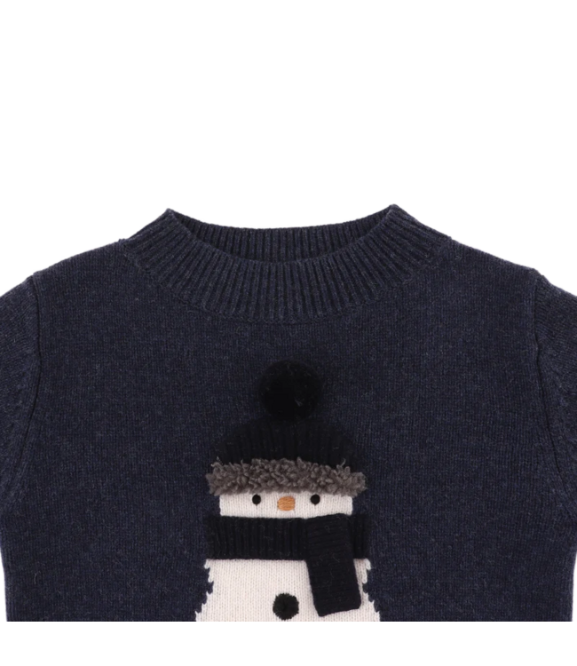 Donsje Denn Merino Wool Sweater | Snowman