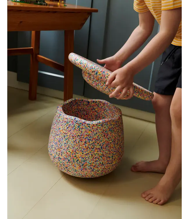 Stapelstein Dynamic small - Super confetti