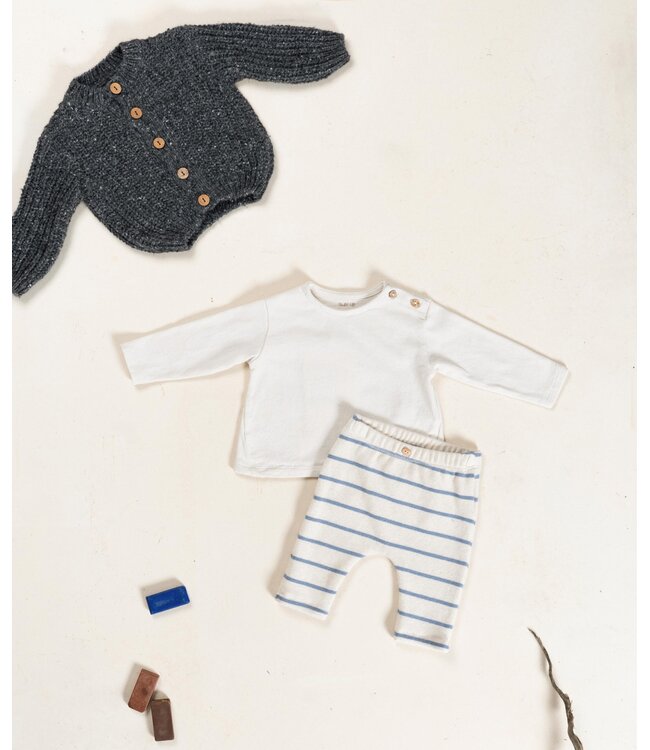 Play Up PA00/0AR11653 Striped jersey leggings R333B