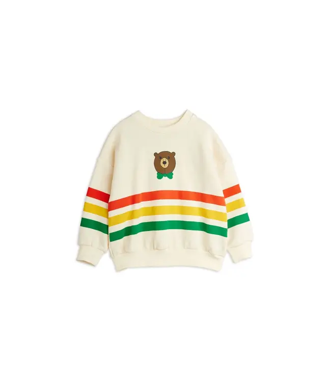 Mini Rodini Bear stripe sweatshirt