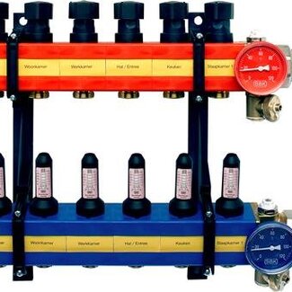 Komfort (Nathan Import/Export B.V.) SBK 10GR VERDELER+DEBIETMETERS