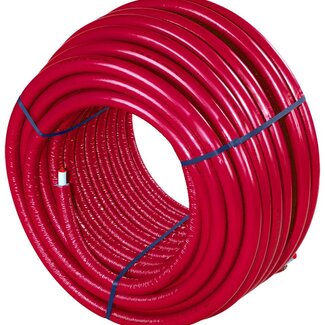 Uponor Uponor buis - ø16mm geïsoleerd - 4mm rood - 100 meter