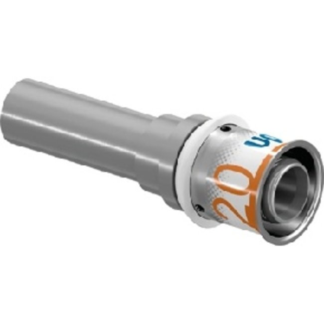 Uponor Uponor MLC rechte koppeling 25 x 22mm CU vernikkeld (pers x buis)