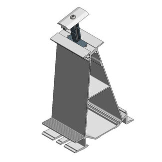 Van der Solar Systems Van der Valk - Alu achter voet ValkPro+ L10° midden