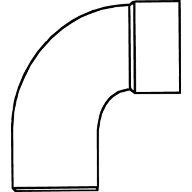 Pipelife PVC HWABOCHT 90 MF/SP 100