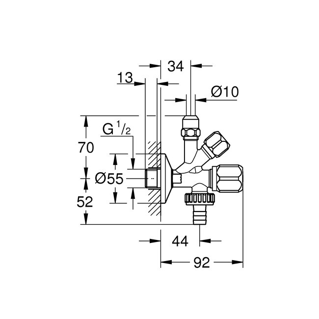 Grohe STPKRSAN 22035000