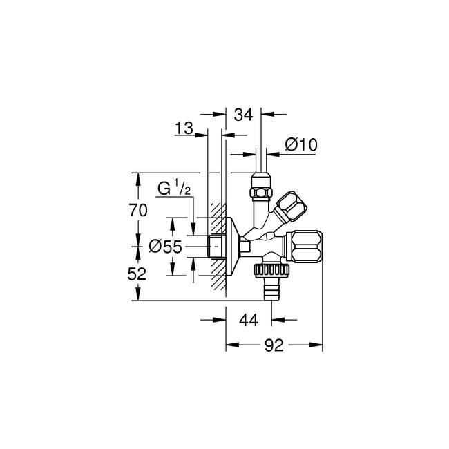 Grohe STPKRSAN 22035000