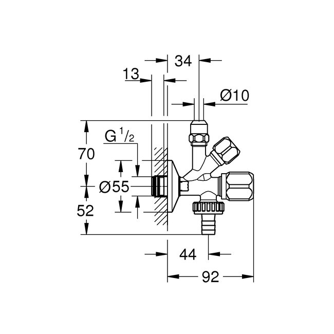 Grohe STPKRSAN 22036000