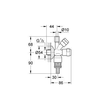 Grohe VAATW HKSTKR 1/2"