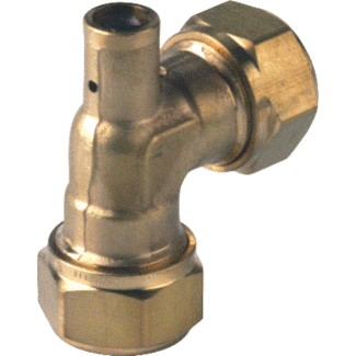 VSH VSH Super S1251 Fitting met 2 aansluitingen  NIK KNIEKOPP 22KN + ONTL