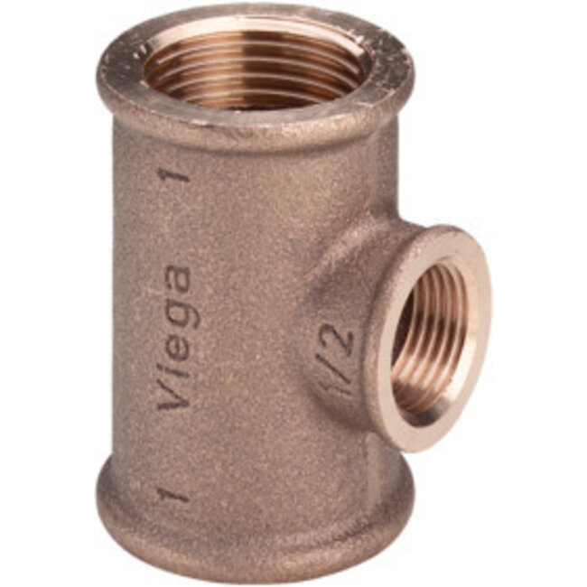 Viega BRONS T-STUK 1 1/2" BIN