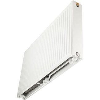 Thermrad Thermrad Super-8 Compact paneelradiator 477W, 8 aansluitingen, hxdxl 400x21x500mm, glans wit RAL9016