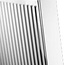 Thermrad Thermrad Vertical Compact paneelradiator 2095W, 4 aansluitingen, hxdxl 2000x22x500mm, glans wit RAL9016