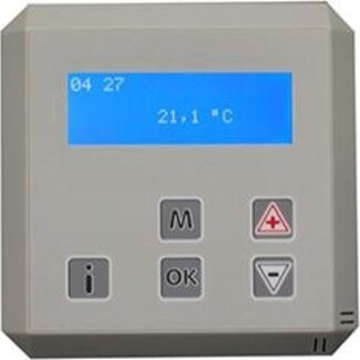 Winterwarm Multitherm C klokthermostaat 24V. voor 1-8 toestellen