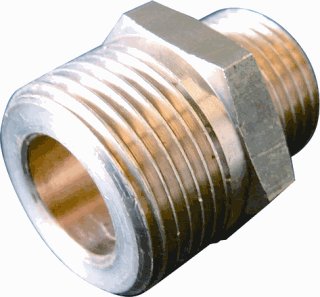 Henco nippel 1/2 " binnen/buitendraad type N