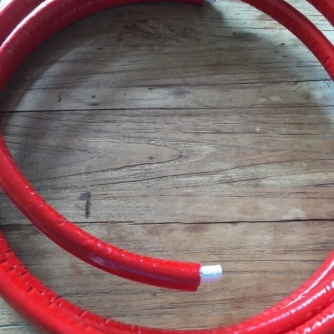 Uponor Uponor buis - ø20mm geïsoleerd - 6mm rood/blauw -25 meter