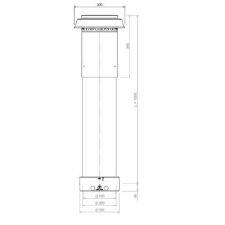 Burgerhout VENTILATIEDDV 160 TE