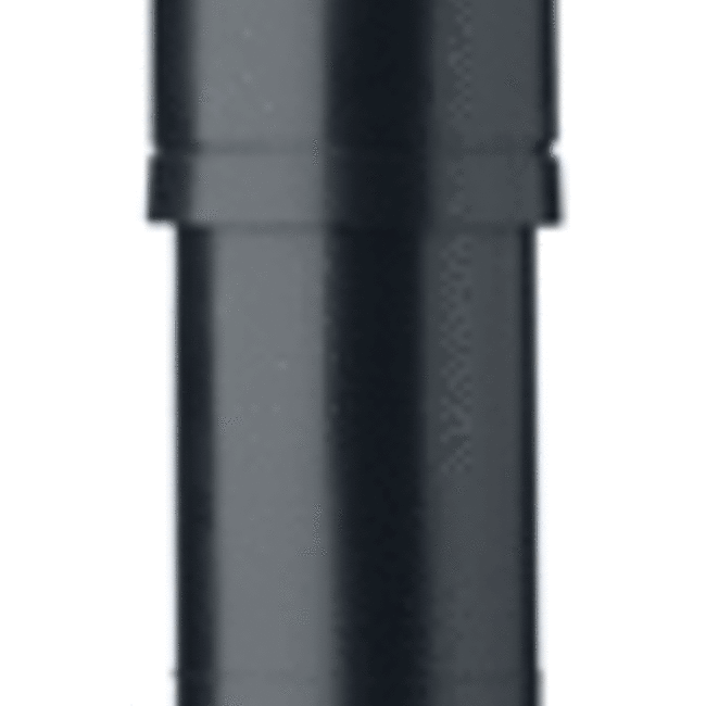 Ubbink Ubbink MultiVent ventilatiepijp 131 mm L=980 mm zwart