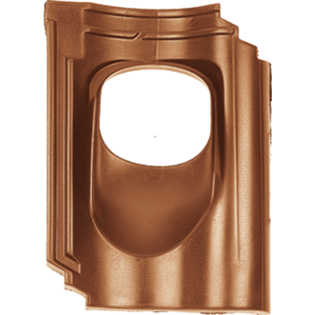 Ubbink Ubbink doorvoerpan Ø131 mm 1-pans opnieuw verbeterde holle 25-45° terra cotta