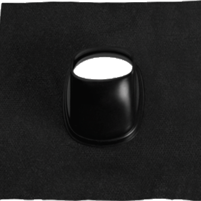 Ubbink Ubbink doorvoerpan 1-pans ubiflex 5-25° kunststof zwart 166 mm
