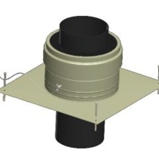 Ubbink Ubbink Rolux Cascade schoorsteenafdekking Ø200 mm