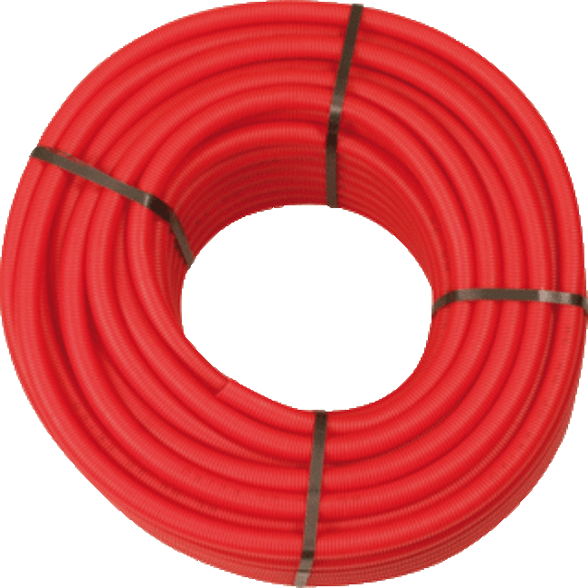 Wavin KLS Tigris buis in mantel ø20x2,25 rood 75 Meter