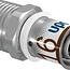 Uponor Uponor MLC rechte koppeling, puntstuk 16 x 15mm knel messing (pers x buitendraad) zonder ring/wartel