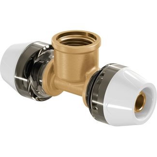 Uponor Uponor RTM T-stuk met binnendraad 20 x 1/2 bi.dr. x 20 mm