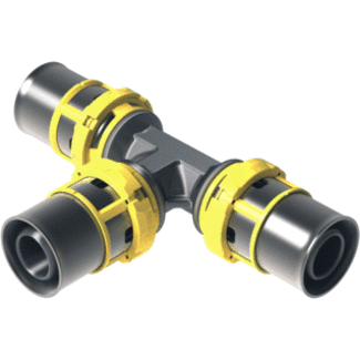 Comap Comap MultiSkin gas T-stuk 26x26x26mm 3x pers