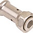 Henco 26P-Z Fitting met 2 aansluitingen schroefdraad overgan/koppeling20X3/4 Binnendraad