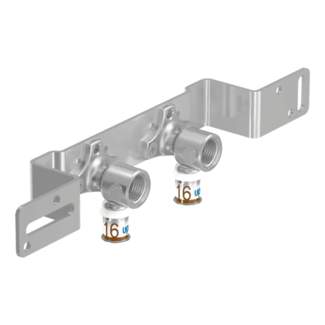 Uponor Uponor S-Press PLUS montagebeugel set, 16 x 1/2" bi.dr. hoh 150mm