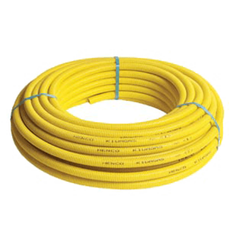 Henco Henco gas buis - mantel geel - 32 x 3mm - lengte 25 meter