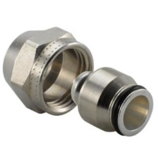 Uponor Uponor Knelringset 20 x 2,25mm - 3/4" euroconus. Met metalen tule.