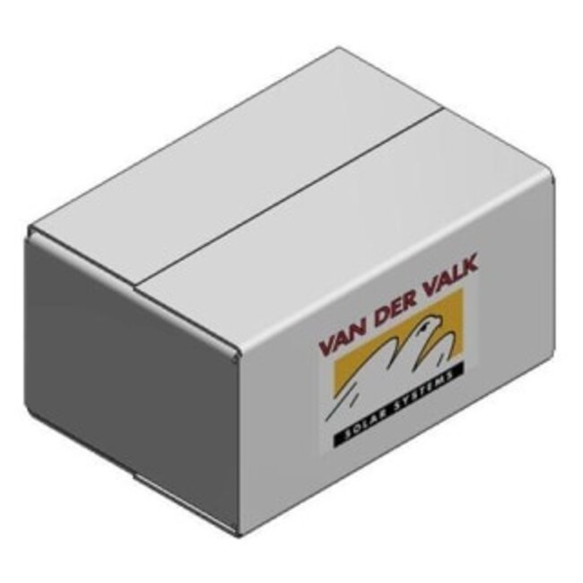 Van der Solar Systems Van der Valk - ValkBox Smartline 1 semi-zwart -doos mat