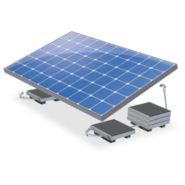 Van der Solar Systems Van der Valk - ValkBox 3 - platte daken - kit - 20°