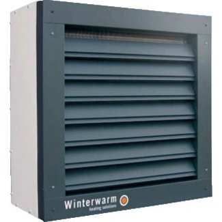 Winterwarm Winterwarm WWH 110, indirect gestookte luchtverwarmer 11,7kW, 0-1400m3/h, hxbxd 505x505x380mm