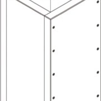 Metaloterm Metaloterm ATIB BH Rookgasdakdoorvoer Iso-Block Basis hoog ø180mm