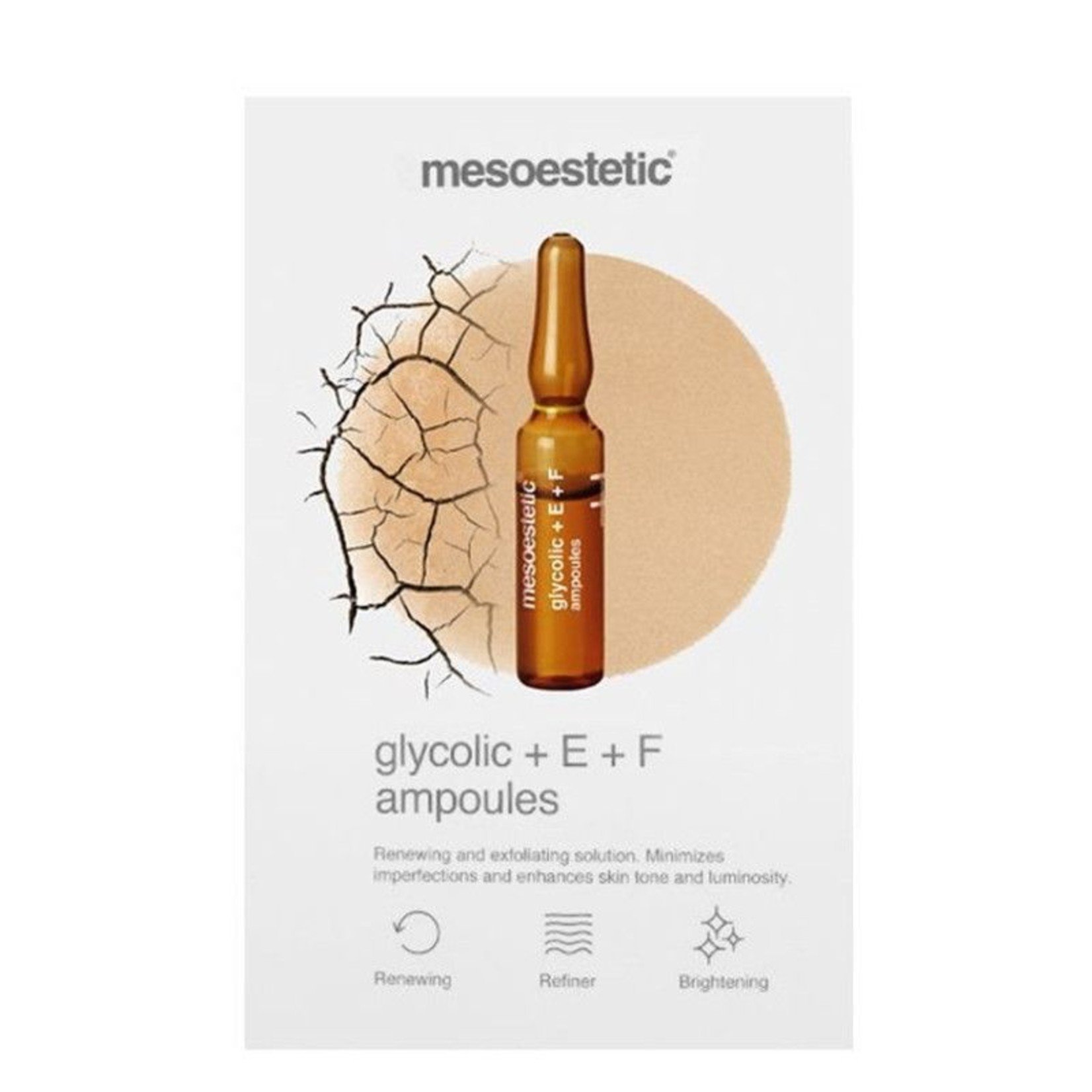 Mesoestetic Glycolic + E + F Ampoules