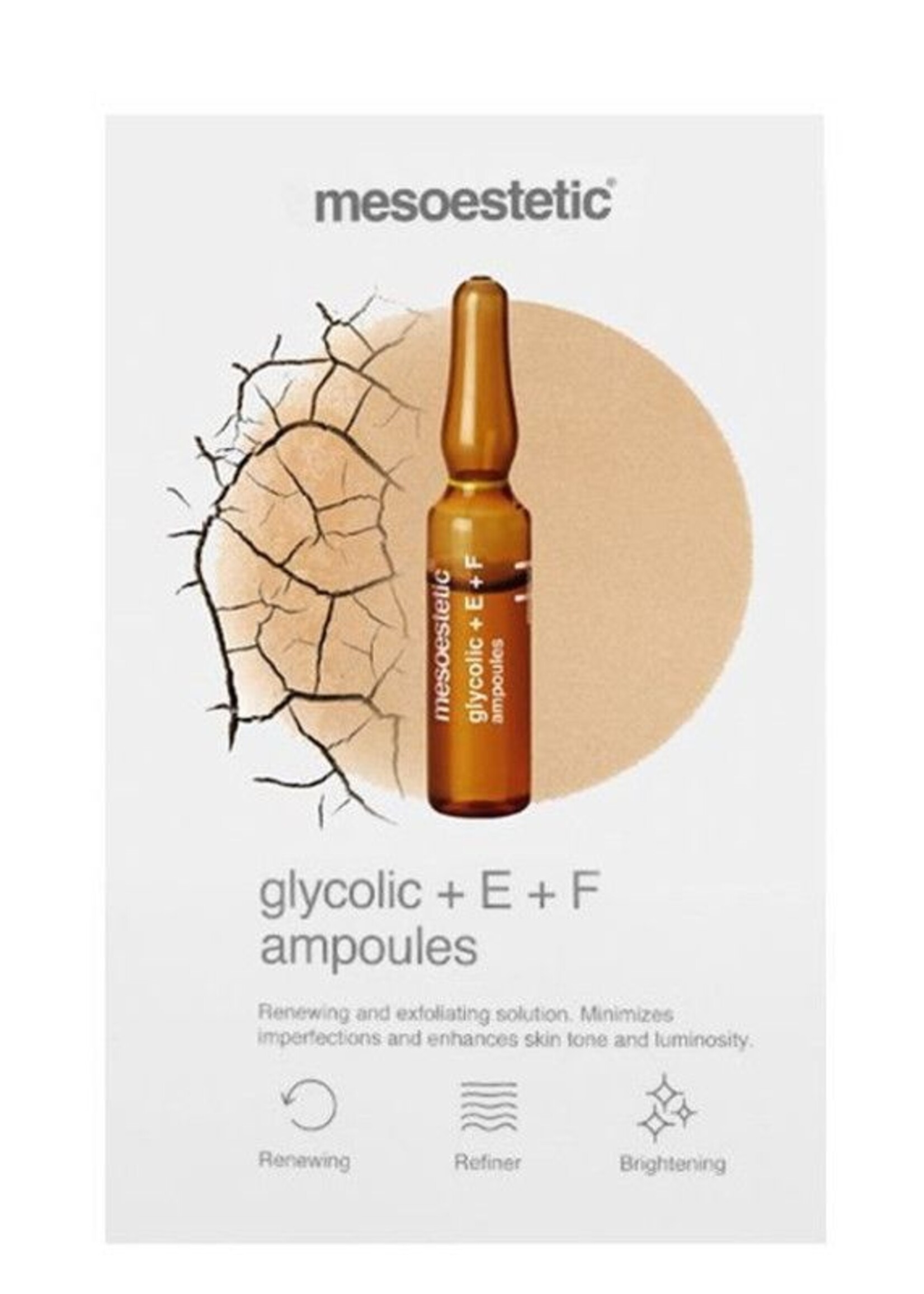 Mesoestetic Glycolic + E + F Ampoules