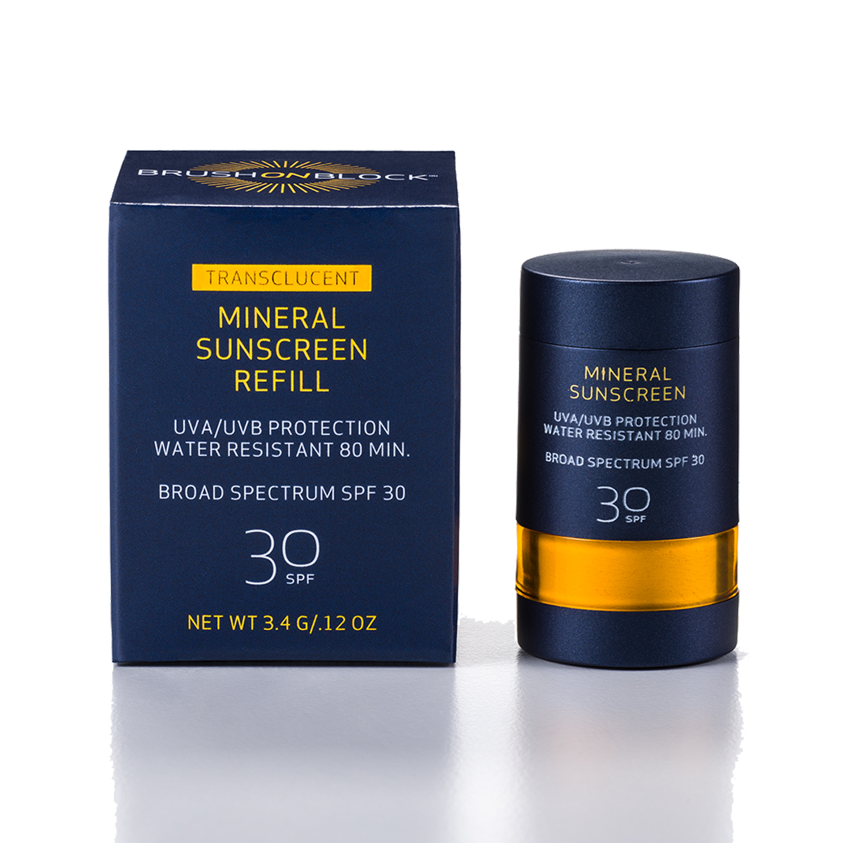 Brush On Block Refill Brush On Block Mineral Sunscreen SPF 30 - Translucent