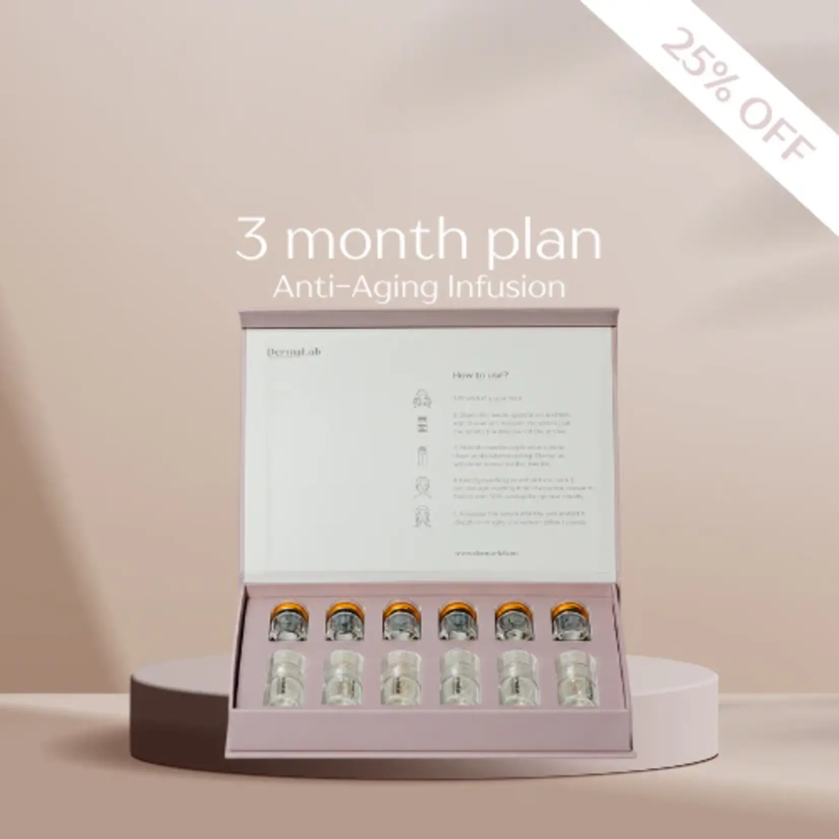 DermaLab Anti-Aging Infusion: 3 maanden plan