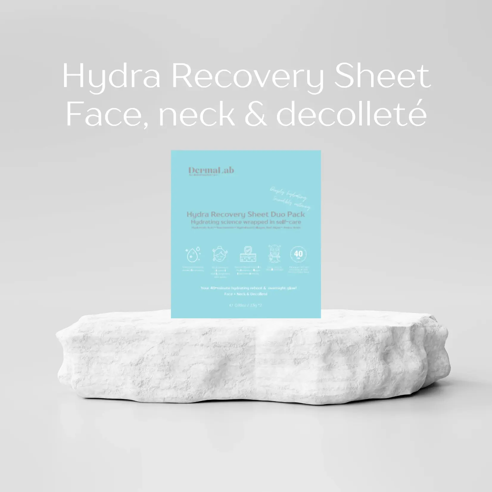 DermaLab Hydra Recovery Sheet Duo Pack
