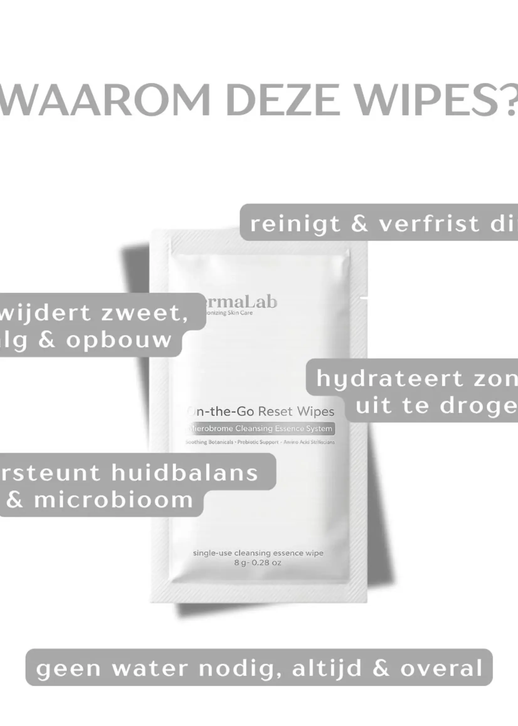 DermaLab On-the-Go Reset Wipes