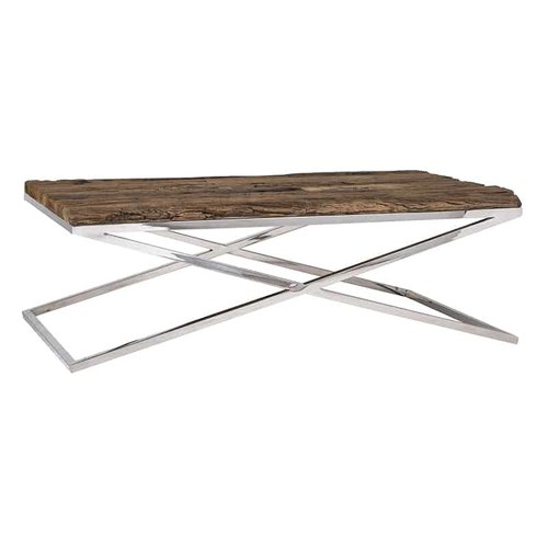 Richmond Interiors Salontafel Kensington 130x80 (Zilver) Richmond Interiors Salontafel Kensington 130x80 (Zilver)