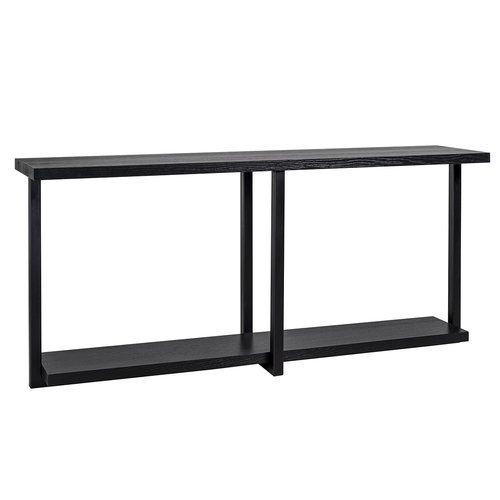 Richmond Interiors Wandtafel Oakura 180x40 (Zwart) Richmond Interiors Wandtafel Oakura 180x40 (Zwart)