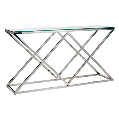 Richmond Interiors Wandtafel Paramount (Zilver) Richmond Interiors Wandtafel Paramount (Zilver)