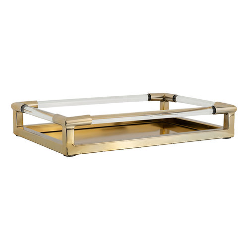 Dienblad Caydon goud (Goud) Dienblad Caydon goud (Goud)